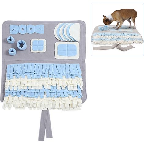 Tapis de chien pour flair, couverture de recherche olfactive, tapis de stimulation pour chien, lavable, activité de reniflage pour animal domestique (1/5)