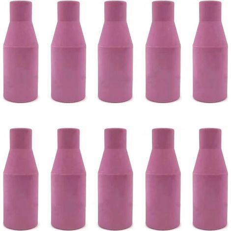 10 Pcs MB15AK Couvercle de Protection de Buse en Céramique Buse de Protection en Céramique MIG Buse Conductrice en Céramique Buse en Céramique (1/5)