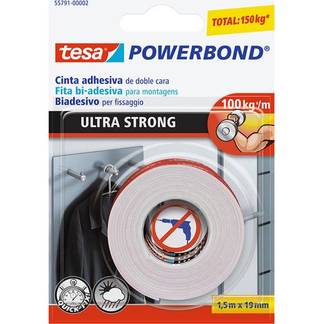 Extra starkes Montageband 1,5 m x 19 mm 55791 Tesa
