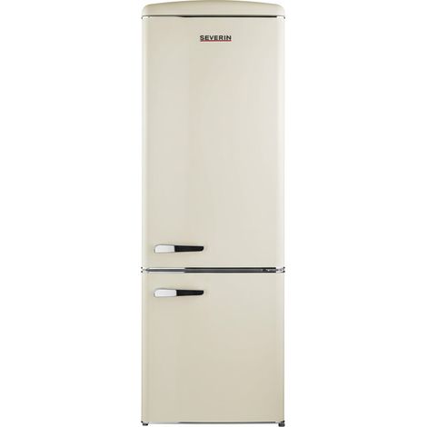 Severin Frigorifero Combinato Retro' Vintage Crema Rkg 8919