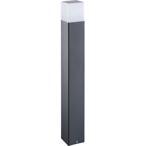 Luminaire extérieur VADRA 80 – Potelet anthracite – Aluminium – IP44 – Hauteur 80cm – Ampoule remplaçable E27 (1/5)