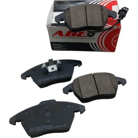 Kit 4 pastiglie freni compatibile per audi a1  a3  tt