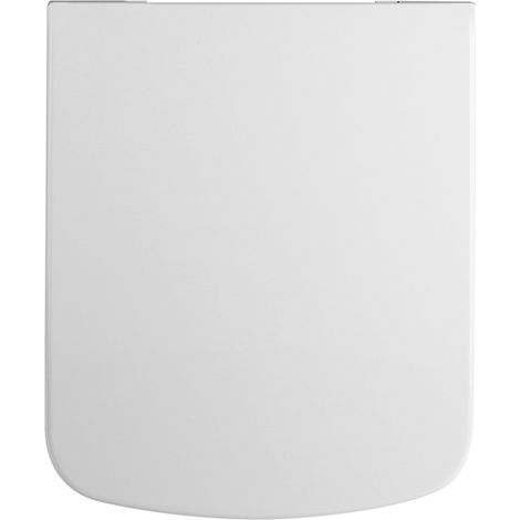 Nuie Soft Close Modern Toilet Seat - White (1/5)