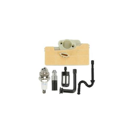Kit de Filtre à air pour STIHL 029 039 MS290 MS310 MS390 tronçonneuse, avec Filtre à Carburant, Bougie d'allumage, Filtre à Huile, Conduite de Carburant,Dolaso (1/5)