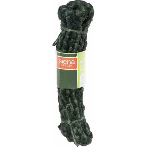 Siena Garden Jute-Kordel grün - 2 m x 12 mm (1/4)