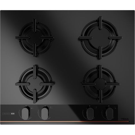Teka GBC 64 Infinity G1 Negro Integrado 60 cm Encimera de gas 4 zona(s)