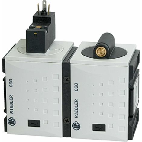 Riegler Befülleinheit »FUTURA«, elektr. betätigt, 24 V DC, BG 1, G 3/8 (1/4)