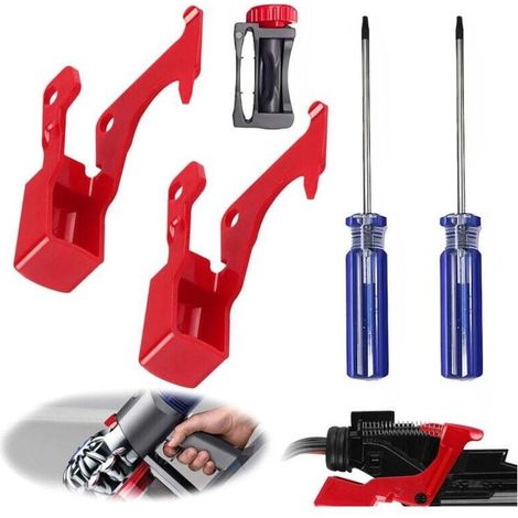 5pcs Interrupteur à Gâchette d'alimentation pour Dyson V10 V11 Bouton de Déclencheur Puissant Pièces de Commutateur de Remplacement pour Dyson V11 V10 Rouge