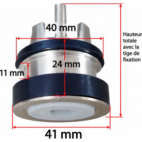 Pièce Détachée Robinet Chasse d'Eau WC et Toilettes Cartouche Valve Modèle 16 type G 1 × 1 × 1 cm 1 g – Livraison gratuite