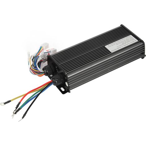 Contrôleur de moteur sans balais en alliage d'aluminium 48 V, 60 V, 64 V et 72 V, 2000 W, pour vélo électrique et scooter électrique. Boîtier tubulaire de 18 tubes. (1/5)