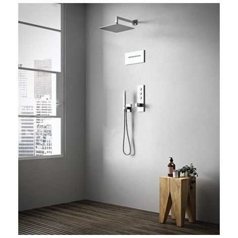 Pack douche encastrée thermostatique THERMO UP QUADRI- CRISTINA ONDYNA -XQD7230 (1/4)