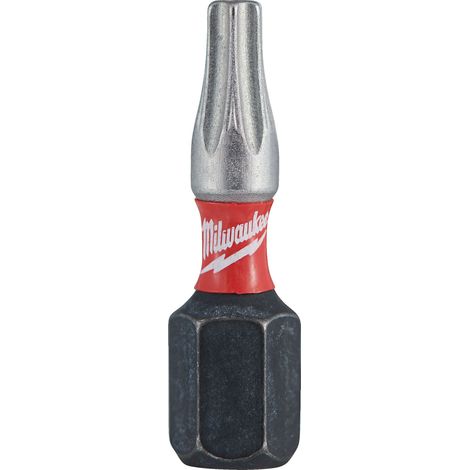 Punte per cacciavite Milwaukee tx bo15 25 mm confezione 2 resistenti urti (1/2)