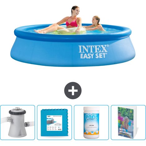Intex Piscine Easy Set Ronde - 244x61 cm - 5-pièces SCB130 (1/5)