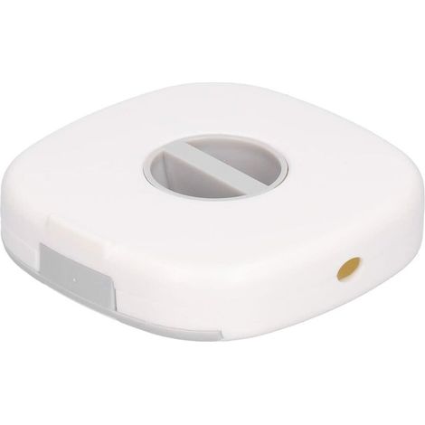 Autres options de rangement : boîte de rangement pour câbles de données, enrouleur de câble portable, boîte de rangement multifonction pour câbles de données (blanche) (1/5)