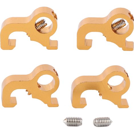 Ortviai Dispositif de Verrouillage de Circuit Miniature 4PCS Aluminium Sans Sparks