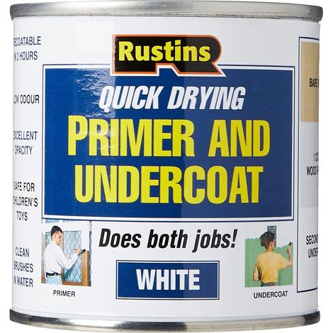 Quick Dry Primer & Undercoat White 250Ml