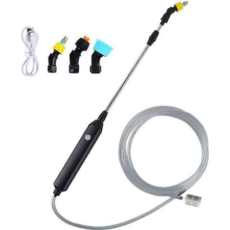 Électrique jardin arrosage pulvérisation avec 5 mètres tuyau USB réglable Lawn pulvérisateur buse Sprinkler Weeds plante (1/5)