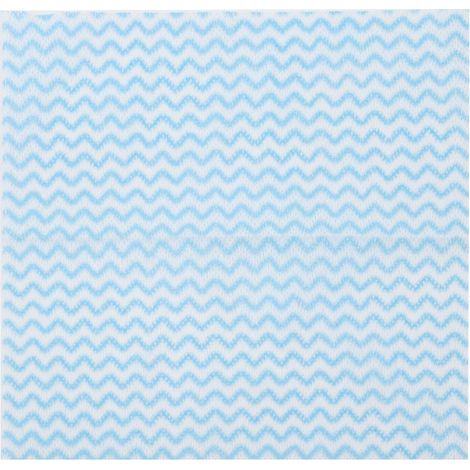 80 pièces Torchon de Cuisine Jetable Anti-adhésif en Tissu Non Tissé pour Évier (Bleu) (1/5)