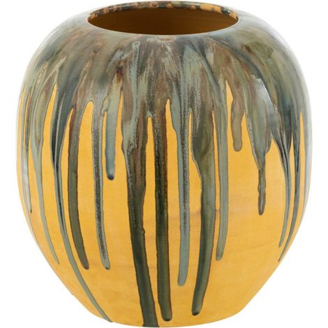 Cache-Pot en Céramique "Peinture" 30cm Multicolore (1/2)