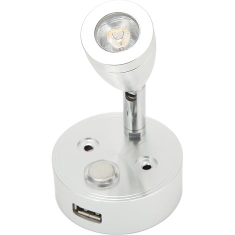 10V-30V LED-Stehlampe für Wohnmobile, 3500K warmweißes Leselicht für Boote, Campervans und Wohnwagen (1/5)