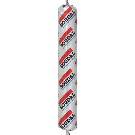 SOUDAL Neutralsilikon Silirub PRO N schwarz 600ml