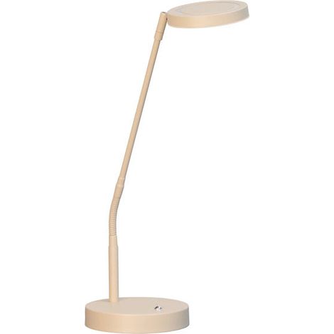 [NEUWERTIG] B-Ware FISCHER & HONSEL Tischleuchte Schreibtischlampe LED sand Dimmer Schalter Acryl (1/2)