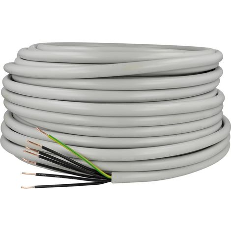 Câble sous gaine PVC 7 x 2,5 mm²  NYM-J