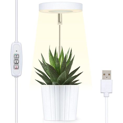 Lampe de croissance LED à spectre complet pour une utilisation en intérieur, imitant la lumière du soleil (convient aux plantes succulentes)-AquaForge (1/5)
