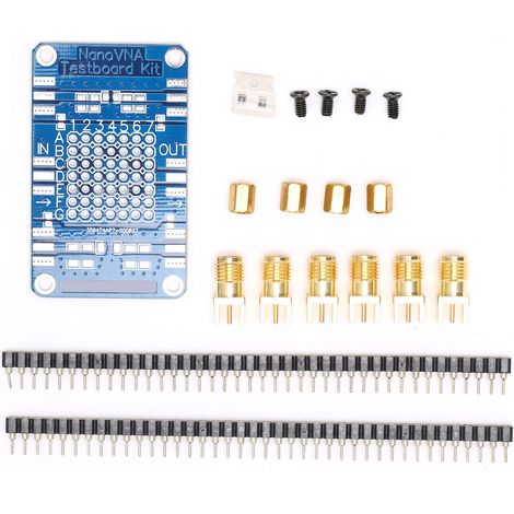 Kit de planche de test PCB compatible avec analyseur de réseau vectoriel, cartes de démonstration pour montage SMT (1/5)