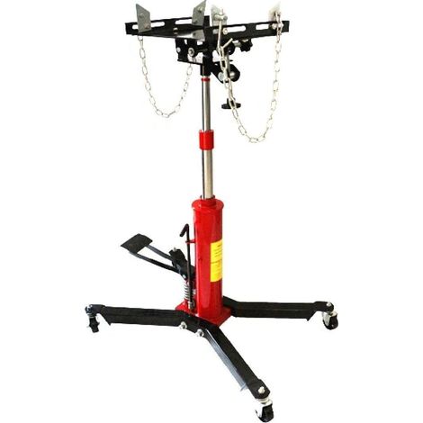 Heavy Duty Hydraulic Transmission Jack 0.5T (Gearbox Lifting Platform Chain Hoist Stand)