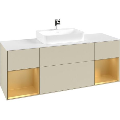 Villeroy & Boch F451HFHJ Meuble sous lavabo Finion F45 (1/3)