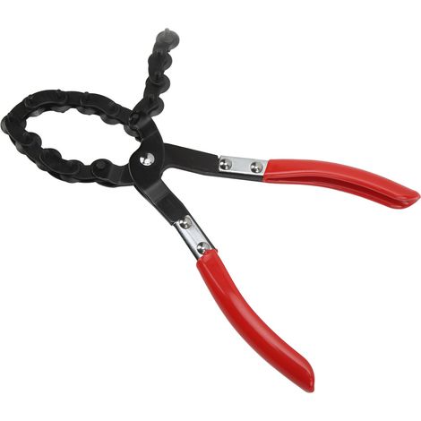 Pince coupe-tube chaîne universelle 14 roues, outil de réparation auto pour tuyaux PVC, cuivre et échappement, coupe-tuyau d'échappement, diamètre adaptable, outillage garage. (1/5)