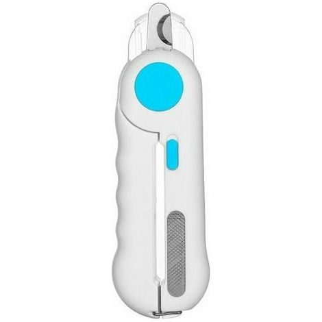 Coupe-ongles Bloodline LED pour animaux de compagnie, ciseaux à griffes de chat, coupe-ongles pour lapin, bleu