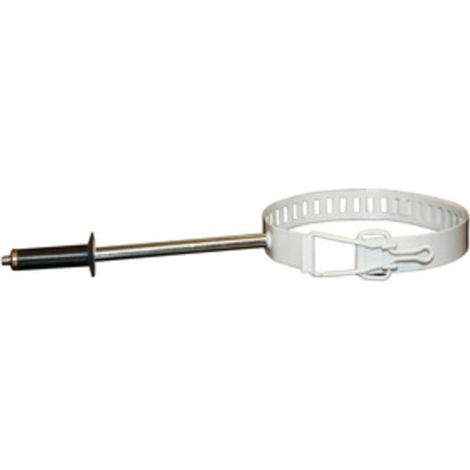 COLLARE P/TUBO DI STUFA D 8/14 CM BIANCO- 25,0 pz