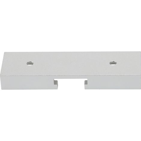Outil de menuiserie avec rainure en T de 200 mm, échelle de précision, montage facile, alliage d'aluminium, blanc (1/5)