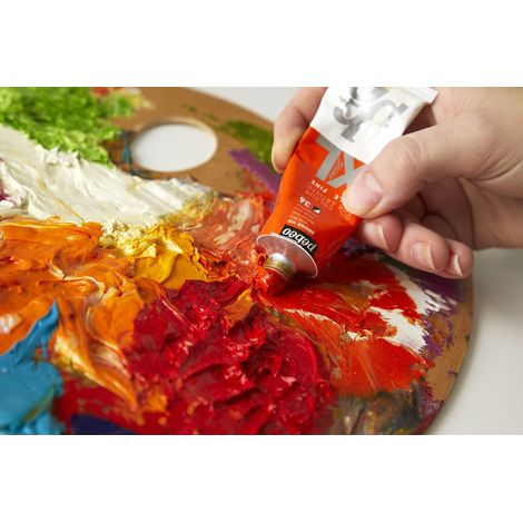 PEBEO Fine Studio XL Colore ad Olio per Pittura, Viola (Cobalto Chiaro), 200 ml (1/5)