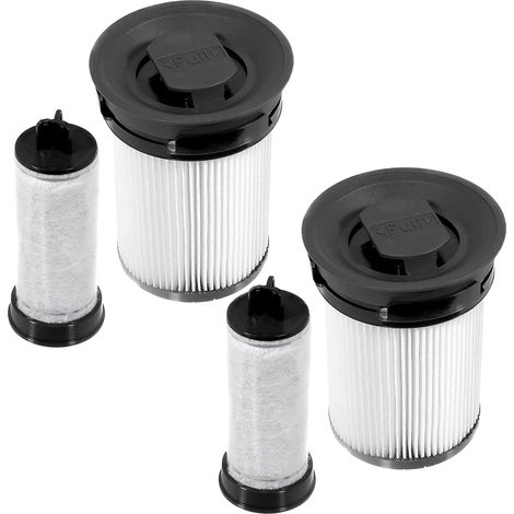 [NEUWERTIG]  2er-Pack Filter für Miele Triflex HX1 Cats & Dogs 3-in-1 Design HX2 Akku-Staubsauger, Ersatzteil-INHHUB