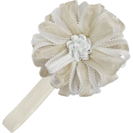 calamita fiore organza e nastro