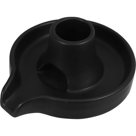 Porte-Parfum Support Pratique Noir Motifs Élégants en Céramique pour Bâtons de Parfum, pour Salle de Yoga et Décoration Intérieure (1/5)