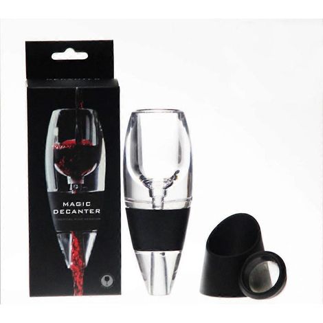Aérateur de vin noir : comprend une base aux saveurs rehaussées et une finition plus onctueuse ( ) (1/5)