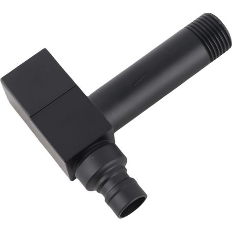 Robinet Carré en Laiton Massif G1/2 pour Eau Froide, Raccord Machine à Laver, Accessoires de Plomberie (1/3)