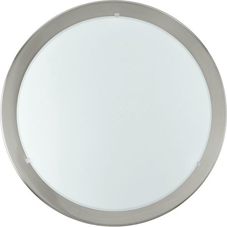 PLANET PLAFONIERA 60W E27 CROMO E VETRO SATINATO (1/4)