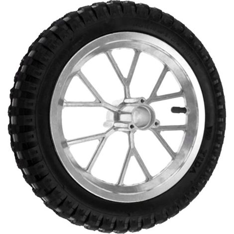 Set di pneumatici posteriori per moto 12.5-2.75, scooter, cerchio per moto, mozzo ruota con pneumatici