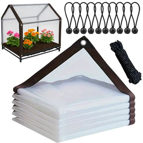 TRANSPARENTE PLANE 2x4m 210g/m2 [TARPAULIN2]
