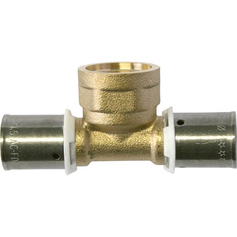Té PER à sertir Ø20 - Femelle 1/2" (15/21) - Ø20 - IBP Bänninger (1/2)