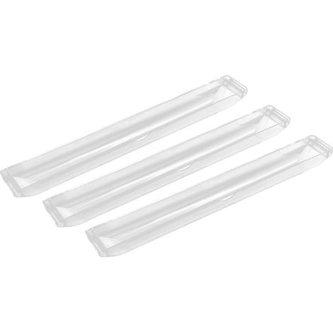Lot de 3 bacs à graisse universels rectangulaires réutilisables pour hotte aspirante de cuisine (1/5)