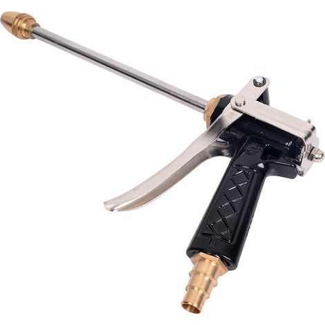[JAMAIS UTILISÉ] Lance nettoyeur haute pression - Pistolet d'arrosage - Buse métallique - Pistolet de lavage haute pression - Eau rotative à 360 ° - Pour lavage de voiture - Arrosage des animaux de co (1/5)