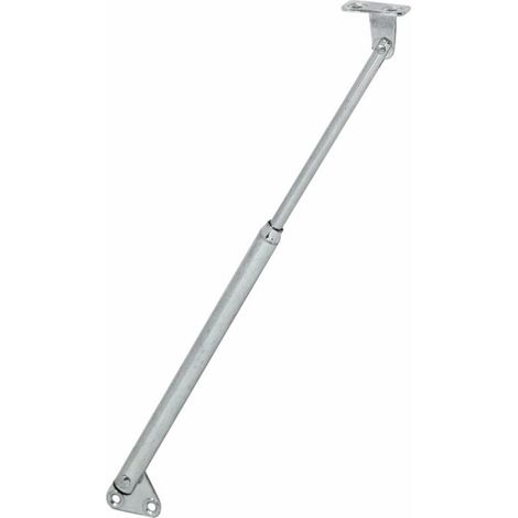 – Compas d'abattants pour meuble – Laiton chromé 250mm – Angle d'ouverture 75° – Force d'arrêt 55N – Utilisable à gauche et droite (1/2)