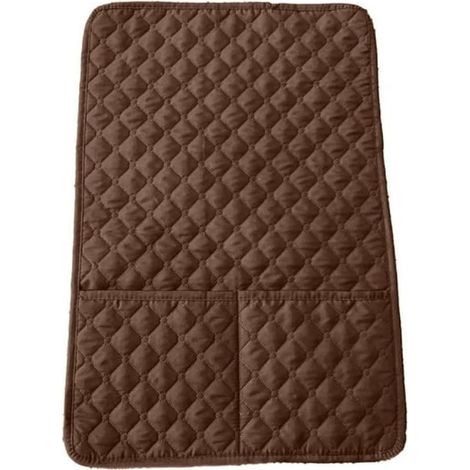 Housse d'accoudoir de canapé, housse d'appui-tête pour fauteuil inclinable, housse de fauteuil avec poches, protection matelassée antidérapante pour canapé en cuir avec animaux de compagnie (1/5)