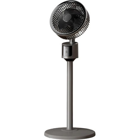 Standventilator, leise, leistungsstark, 3 Geschwindigkeitsstufen, kompakt, einstellbare Oszillation und Neigung, höhenverstellbar